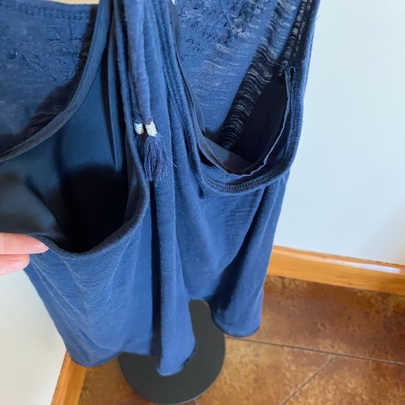 American Eagle Outfitters Beach Cover Up XS Blue - Picture 8 of 14